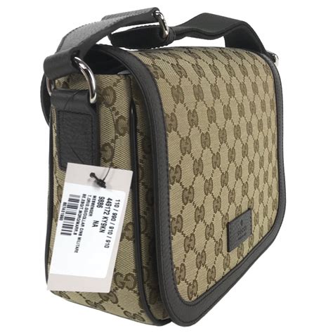 gucci messanger bag rep|Gucci Messenger bag canvas.